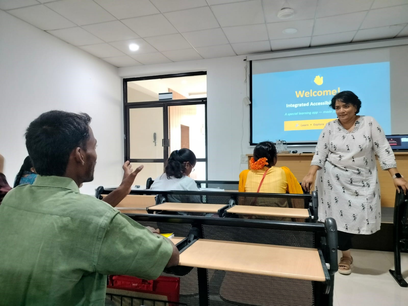 Class in progress