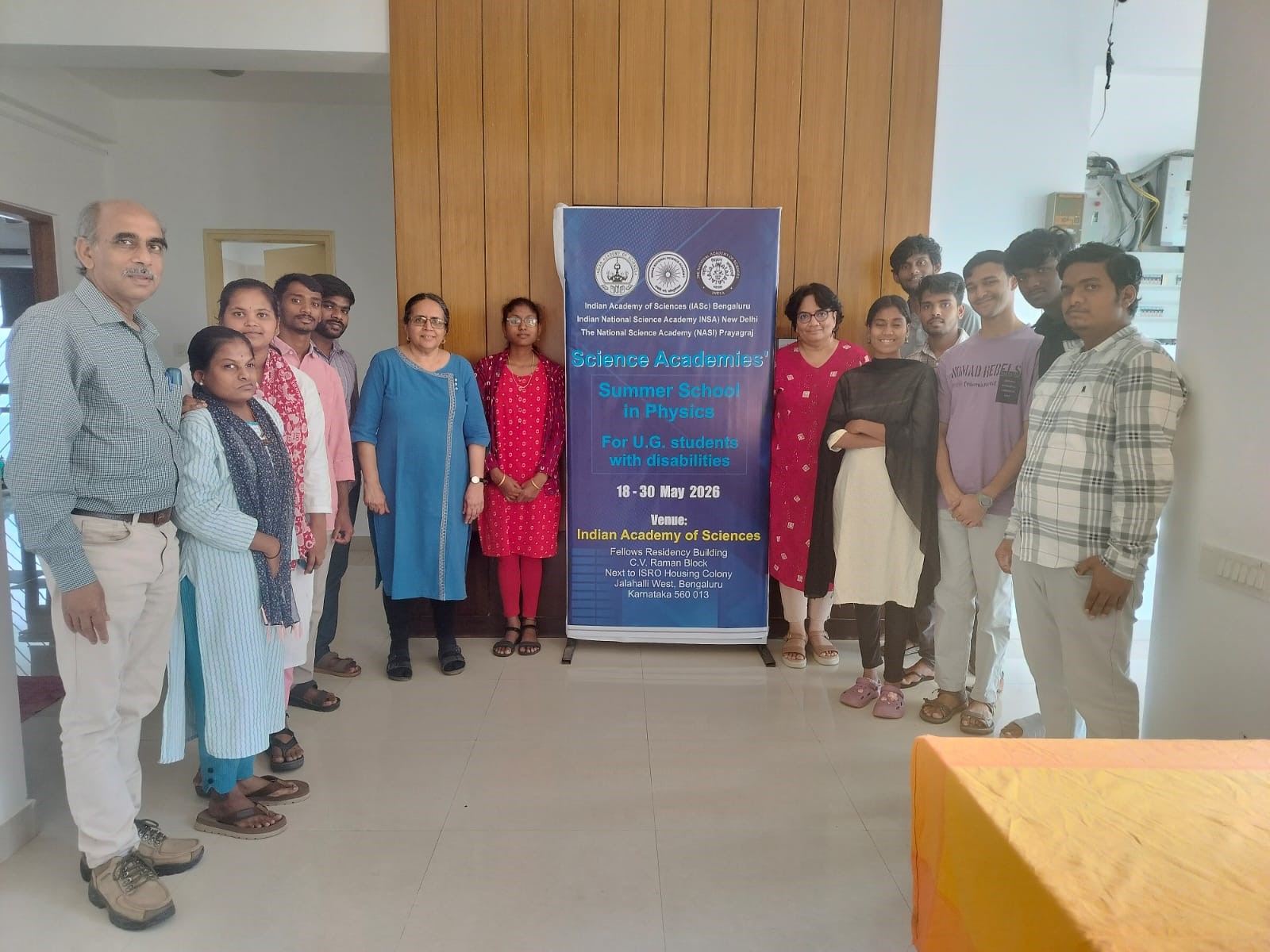Participants with Prof Hema and Prof Mandal